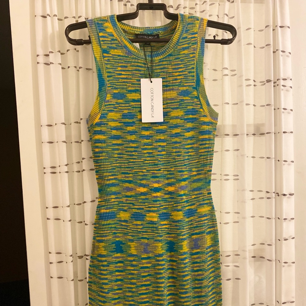 Psychedelic multi knit